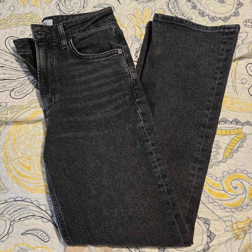 Agolde Charcoal Denim Jeans